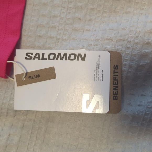 HOT pink Salomon Running tank - Picture 2 of 6